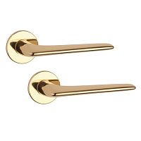 Ручки на розеті TUPAI 4164 5S (4041-4046) золото поліроване